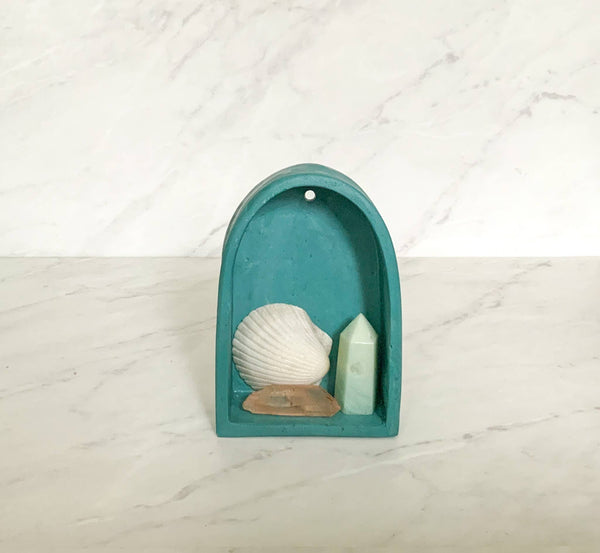 Curio Arch Shelf, Wall Altar Shrine