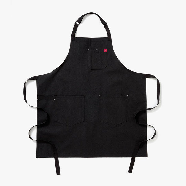 The Essential Kitchen Apron - Caviar Black