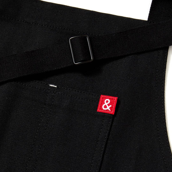 The Essential Kitchen Apron - Caviar Black