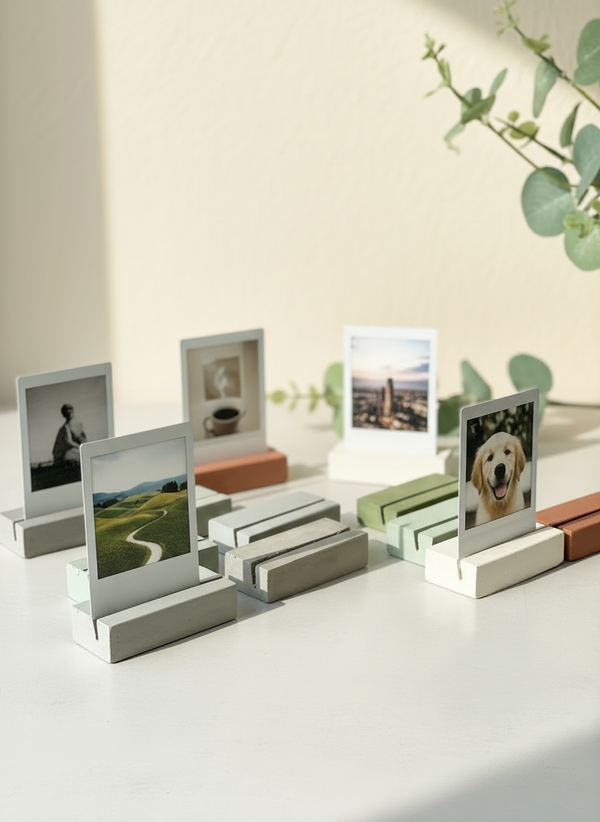 Cement Photo Stand