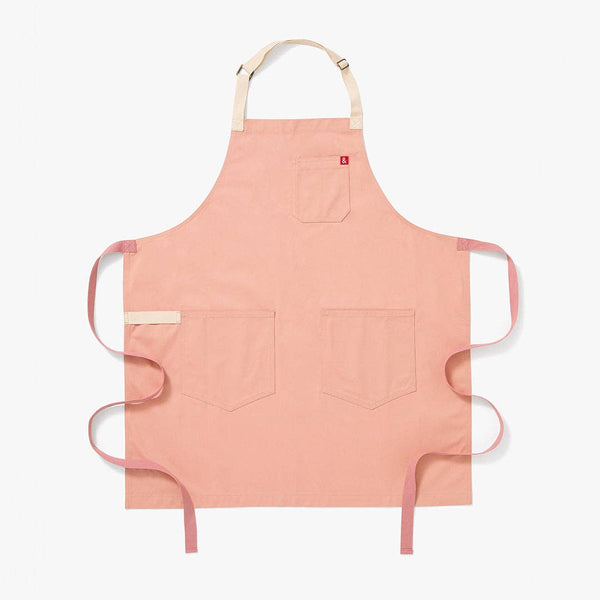 The Essential Garment Dyed Apron - Rose