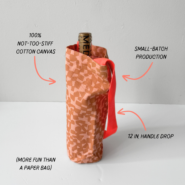 The Wine Tote - River - Forrest - Emerald
