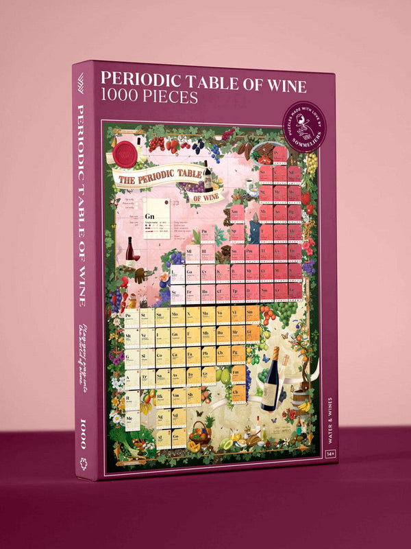 Periodic Table of Wine Puzzle