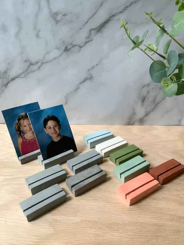 Cement Photo Stand