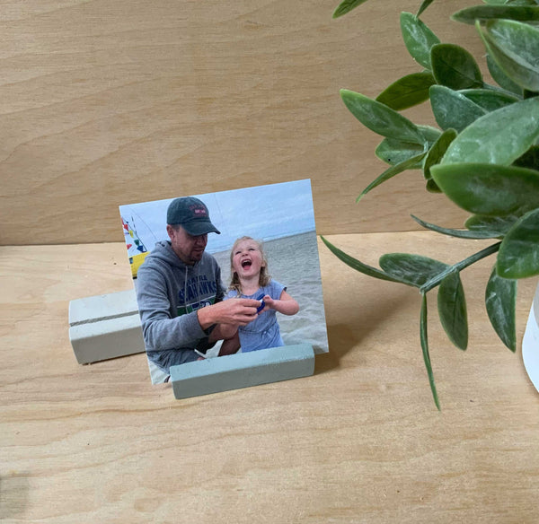 Cement Photo Stand