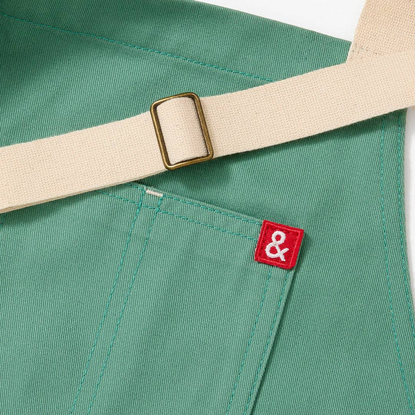 The Essential Kitchen Apron - Julep Green