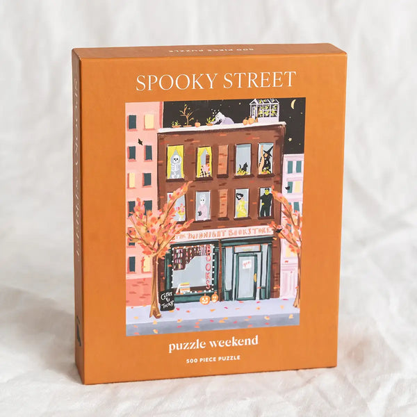 Spooky Street 500 Piece Halloween Puzzle
