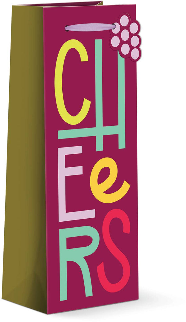 Wine Bag - Grape Cheers