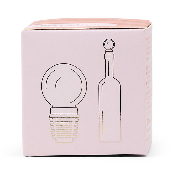 The Moony Glass Bottle Stopper - Blush