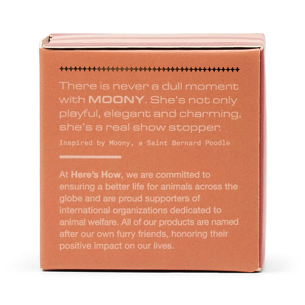 The Moony Glass Bottle Stopper - Amber