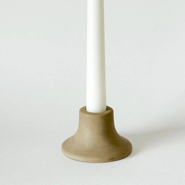 Mina Short Taper Candle Holder | Candlestick Holder