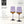Reserve Nouveau Crystal Wine Glasses in Violet Set of 2