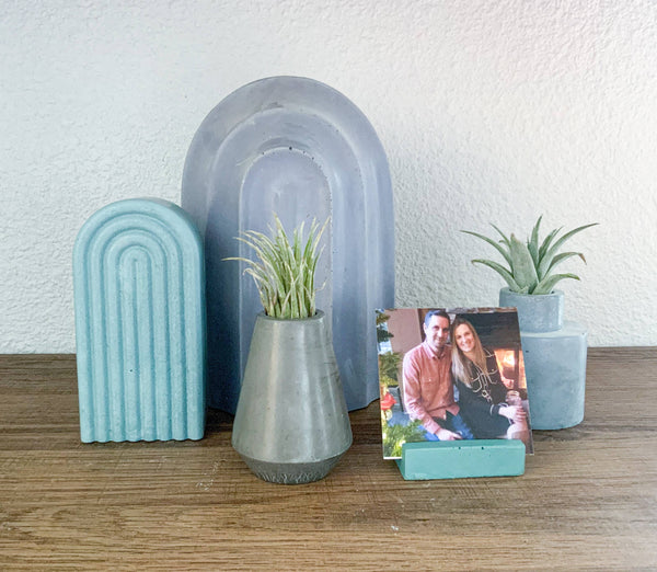 Cement Photo Stand