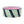The Izzy Wine Coaster - Blue & Green Stripe