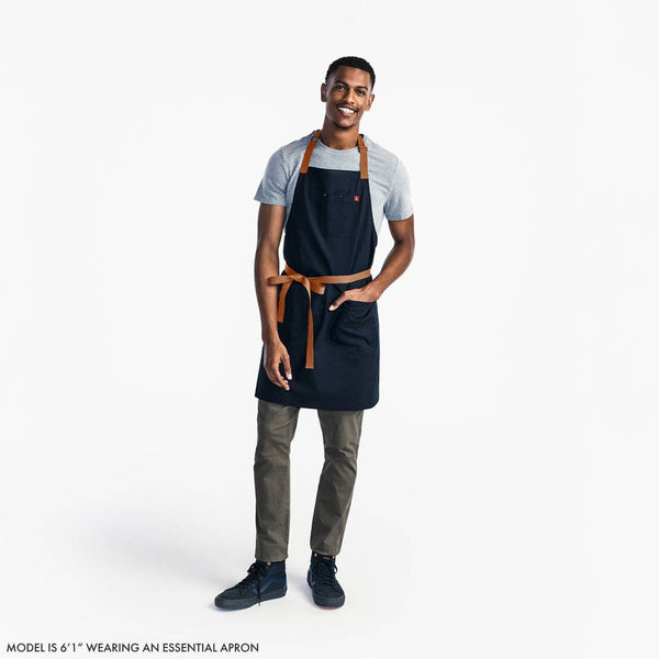 The Essential Garment Dyed Apron - Rose