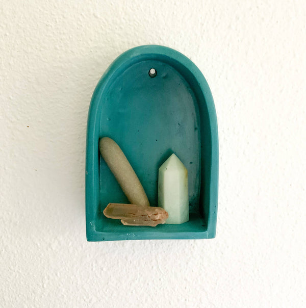 Curio Arch Shelf, Wall Altar Shrine