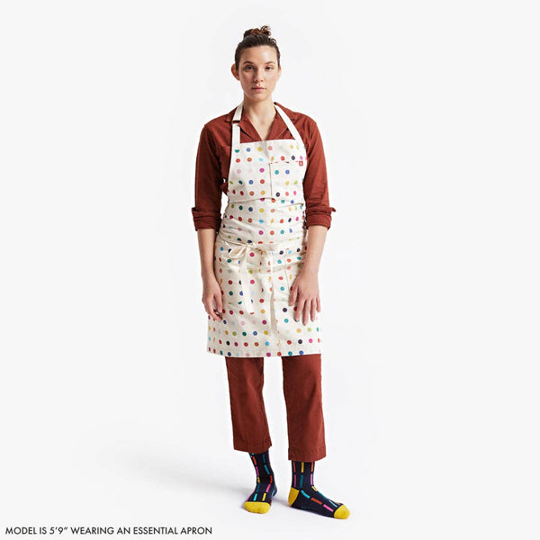The Essential Kitchen Apron - Caviar Black