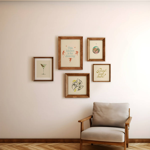 Abstract Oyster Art Print