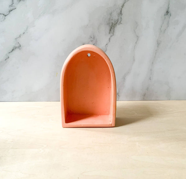 Curio Arch Shelf, Wall Altar Shrine