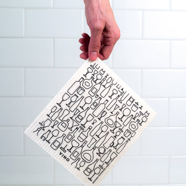 Vino Swedish Dishcloth - Reusable Sponge Cloth