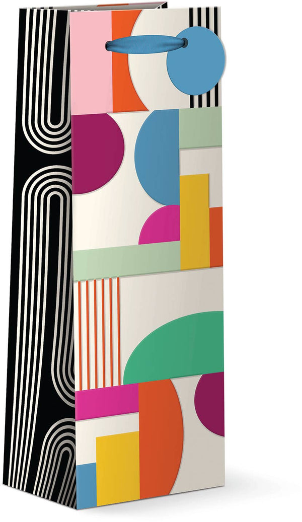 Wine Bag - Abstract Geo