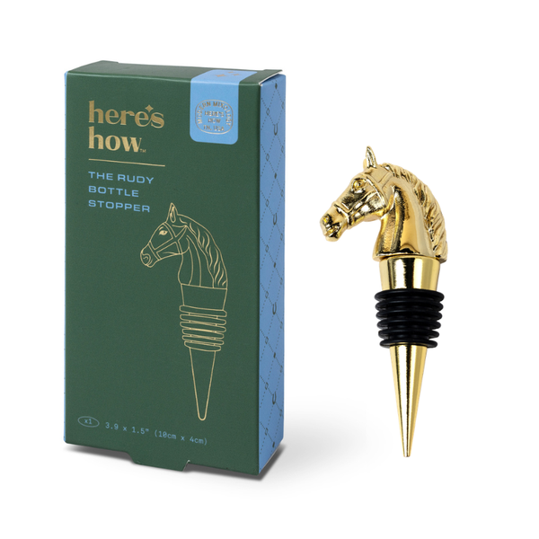 The Rudy Bottle Stopper
