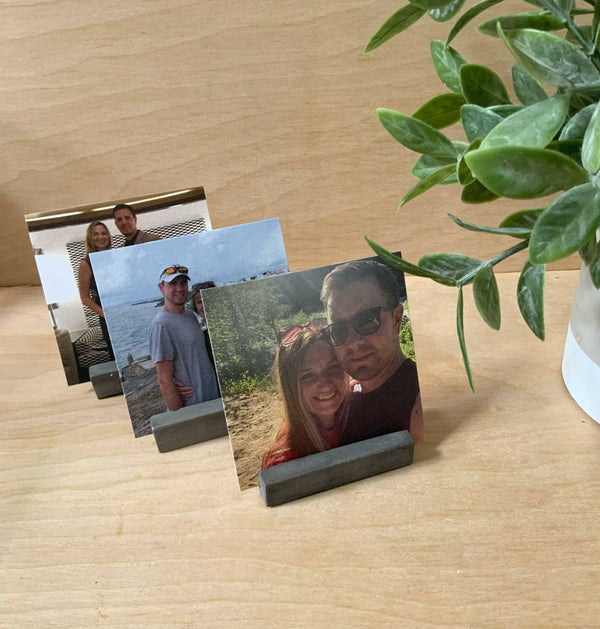 Cement Photo Stand